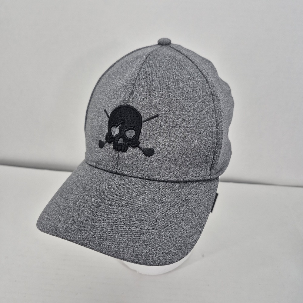 Volvik Golf‎ Hat Skull Edition Adjustable Strapback Gray